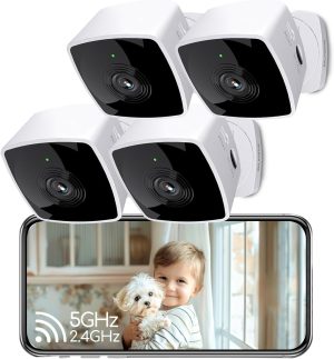 blurams Cameras for Home Security 5GHz. 2K Indoor Camera.
