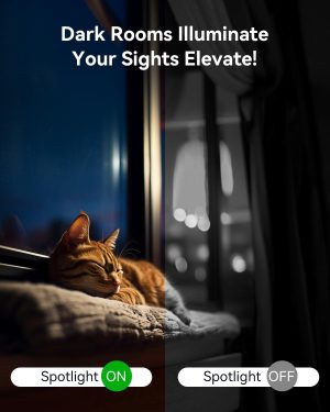 blurams 5G Indoor Camera. 2K Nanny Cam. 360 PTZ Pet Camera with Phone App.