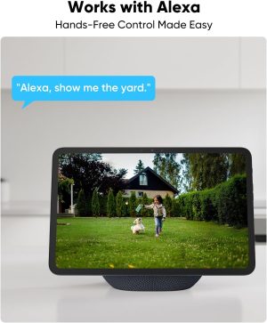 blurams 4MP Security Cameras Wireless Outdoor.