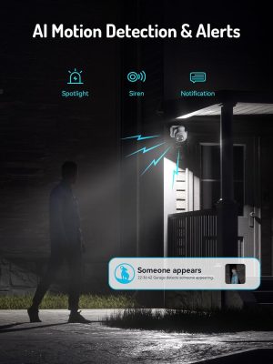blurams 2K Solar Outdoor Camera Wireless.