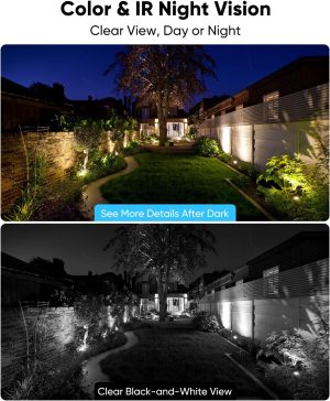 blurams 4MP Security Cameras Wireless Outdoor.